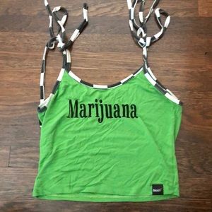 OMighty  marijuana crop top
